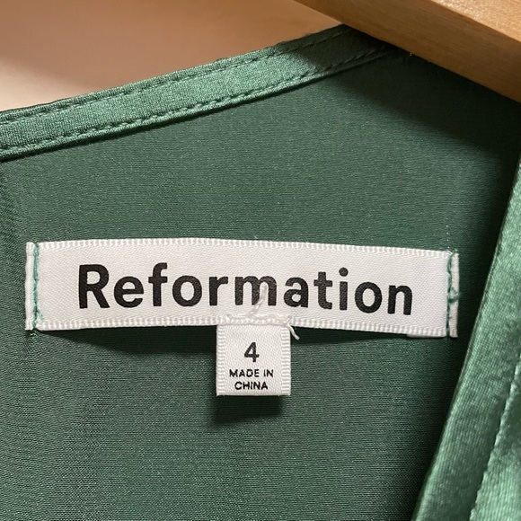 Reformation Tatianna Silk Dress - Picture 8 of 14